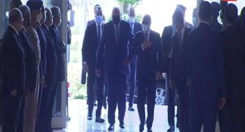 من العاصمة الإدارية.. الرئيس يصل مقر إطلاق الاستراتيجية الوطنية لحقوق الإنسان (فيديو)