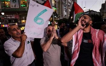 مسيرة جماهيرية وسط رام الله دعما لأسرى "جلبوع" الستة