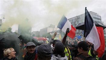 تواصل الاحتجاجات في فرنسا للأسبوع التاسع على التوالي ضد الشهادة الصحية