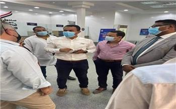 مندوب رئاسة الوزراء ووكيل صحة الأقصر يتفقدان مستشفى الحميات بعد تطويرها