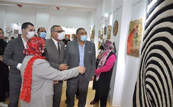 نائب رئيس جامعة كفر الشيخ: معارض التربية النوعية الفنية اتسمت بـ«حب مصر»