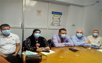 وكيل "صحة المنوفية" يتابع جهود تطعيم المواطنين بلقاحات كورونا