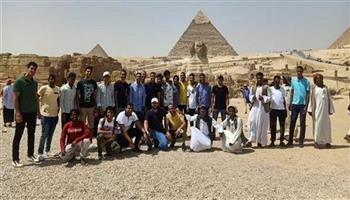 الأهرامات تستضيف  200 شاب من المشاركين ببرنامج «أمل مصر»