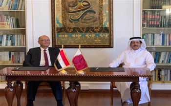 توقيع مذكرات تفاهم بين مصر وقطر لتعزيز العلاقات بين البلدين الشقيقين