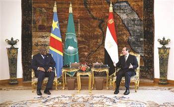 بسام راضى: الرئيس يتلقى اتصالًا هاتفيًا من نظيره بالكونغو الديمقراطية