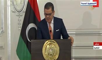 الدبيبة: تشرفت بلقاء الرئيس السيسي ومصر تدعم استقرار ليبيا وإعادة إعمارها