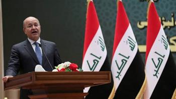 الرئيس العراقي يؤكد أهمية تهيئة الظروف المناسبة لإجراء الانتخابات في موعدها