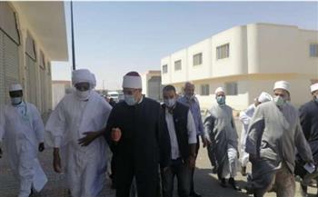 وزير الأوقاف ووفد سوداني في زيارة لمدينة الحرفيين بالغردقة