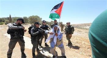 الاحتلال الإسرائيلي يقمع مسيرة مناهضة للاستيطان جنوب الخليل