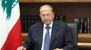 الرئيس اللبناني يتعهد بأن تشهد السنة الأخيرة من ولايته إصلاحات حقيقية
