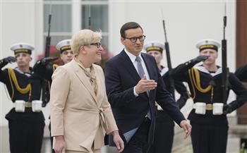 رئيسا وزراء بولندا وليتوانيا يناقشان ملفي الهجرة والأمن