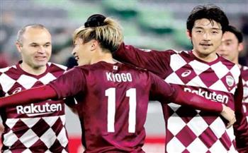 فيسيل كوبي يفوز بصعوبة على كونسادول سابورو في الدوري الياباني