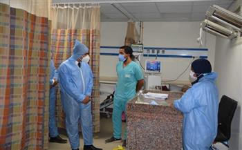 محافظ المنيا يكلف نائبه بالمتابعة داخل المستشفيات ومراكز تلقي اللقاح
