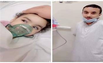 بعدما قطعت النفس.. تصرّف بطولى من شاب يمنى ينقذ طفلة سعودية من الموت (فيديو)