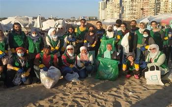 الإسكندرية تشارك في اليوم العالمي لتنظيف الشواطئ