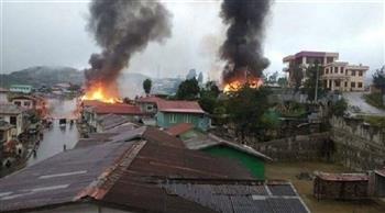 جيش ميانمار يكثف هجماته بولاية تشين