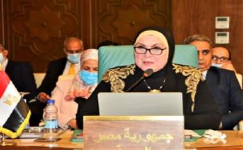 وزيرة الصناعة: إشادة عربية بمبادرة الرئيس لدعم إعمار قطاع غزة 