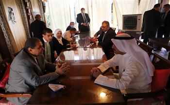 تحت رعاية الرئيس السيسي.. "سعفان" و"المطيري" يبحثان الترتيبات النهائية لمؤتمر العمل العربي الأحد المقبل