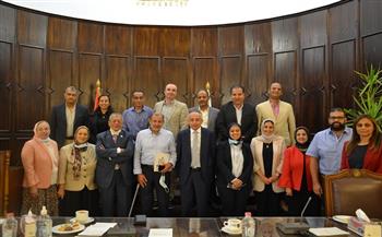 جامعة الإسكندرية تستضيف اجتماع اللجنة العلمية لمشروع الجينوم المصري