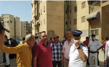 حملات لإزالة أكشاك غير مرخصة بحي الضواحي ببورسعيد