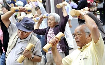 نسبة كبار السن في اليابان تصل إلى مستوى قياسي