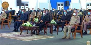 الرئيس يشهد افتتاح عدة مشروعات قومية لتنمية سيناء (بث مباشر)