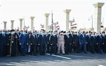 الرئيس السيسي يتقدم الجنازة العسكرية للمشير طنطاوي (صور)
