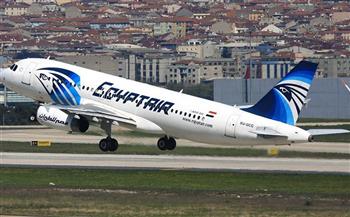 «مصر للطيران» تسير 67 رحلة لنقل 7809 ركاب