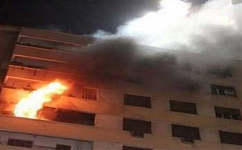 اشتعال النيران في شقة بفيصل 