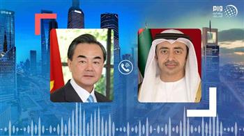 وزيرا خارجية الإمارات والصين يبحثان سبل تعزيز وتنمية التعاون في المجالات كافة