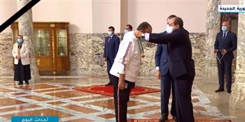 الرئيس السيسي يكرم أبطال مصر بدورة الألعاب البارالمبية طوكيو 2020 (فيديو)