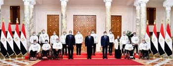 الرئيس السيسي: أبطال مصر البارالمبيين أثبتوا أن الإرادة القوية والعزيمة الصلبة قادرة على قهر الصعاب