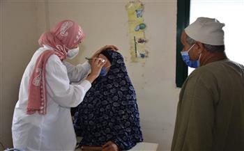 قافلة جامعة عين شمس التنموية تقدم خدماتها الطبية لـ 834 مواطنا بالبحيرة
