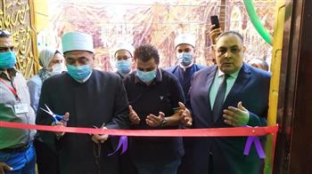 افتتاح مسجد المستشار لاشين إبراهيم بمسقط رأسه فى بنها (صور)