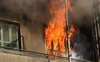 انتداب المعمل الجنائي لمعاينة حريق شقة سكنية بالحوامدية