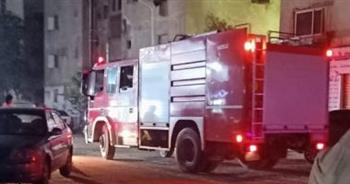 انتداب المعمل الجنائي لمعاينة حريق شقة سكنية فى مدينة نصر