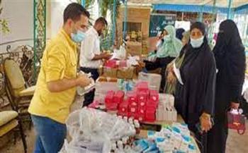  صحة كفر الشيخ: الكشف على 779 شخصًا في قافلة طبية بفوة 