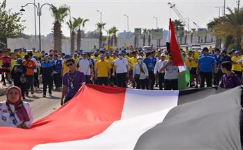 محافظة الإسماعيلية تنظم ماراثون للمشي احتفالا بيوم السياحة العالمي