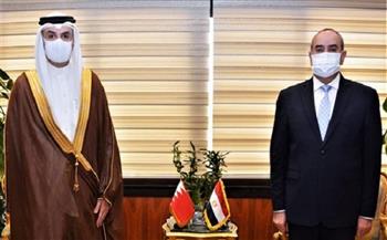 وزير الطيران المدني يلتقي سفير مملكة البحرين لاستعراض الموضوعات ذات الاهتمام المشترك