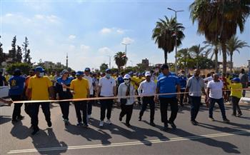 محافظة الإسماعيلية تنظم ماراثون للمشي بمناسبة اليوم العالمي للسياحة