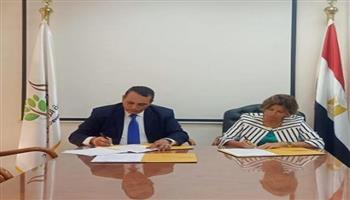 شركة تنمية الريف المصري الجديد توقع برتوكول تعاون مع شبكة بشاير