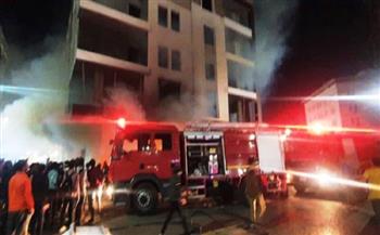 انتداب المعمل الجنائي في حريق شقة سكنية بالمرج