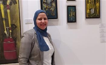 السبت.. افتتاح المعرض الفن التشكيلي «24 ساعة» للفنانة فاطمة رمضان