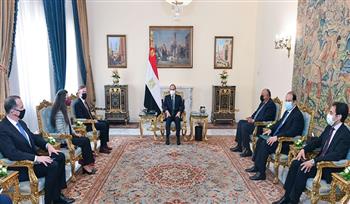 بسام راضى: الرئيس أكد لمستشار الأمن القومى الأمريكى أن مصر لن تقبل الإضرار بمصالحها المائية