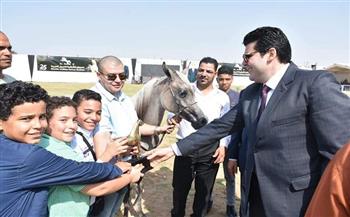 النتائج النهائية للمجموعات المشاركة في مسابقة جمال إناث الخيول العربية