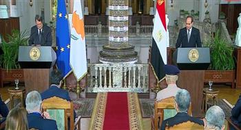 الرئيس السيسي: مصر تواصل جهودها  للتوصل لحل عادل لقضية أزمة سد النهضة