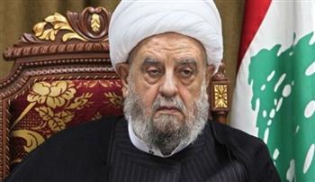 وفاة رئيس المجلس الإسلامي الشيعي الأعلى في لبنان الشيخ عبد الأمير قبلان