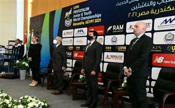 وزير الرياضة يشهد مؤتمر الإعلان عن استضافة مصر بطولة العالم للخماسي الحديث