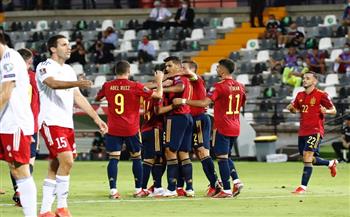 تصفيات كأس العالم 2022.. إسبانيا تقسو على جورجيا بـ«ثلاثية» فى الشوط الأول