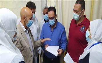 وكيل صحة الشرقية يتفقد سير العمل بمستشفى أبو حماد المركزي